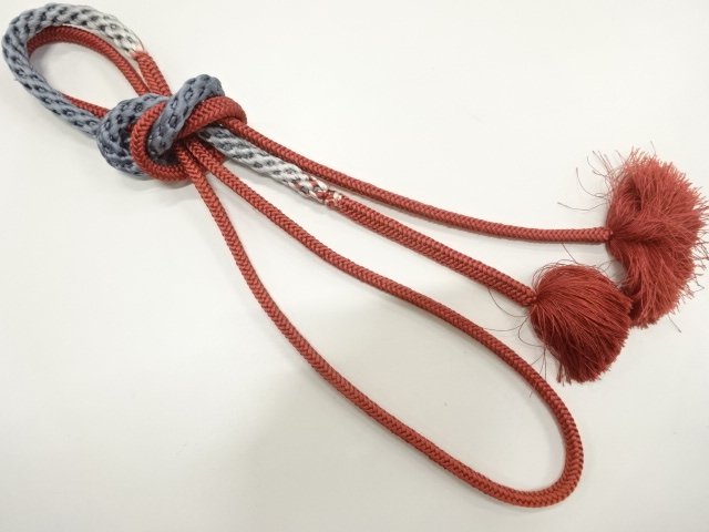 JAPANESE KIMONO / HAND-TIED OBIJIME (LONG)